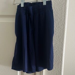 Navy Blue Athletic Shorts